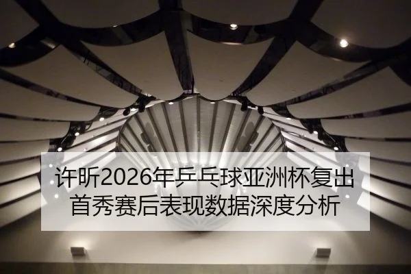许昕2026年乒乓球亚洲杯复出首秀赛后表现数据深度分析